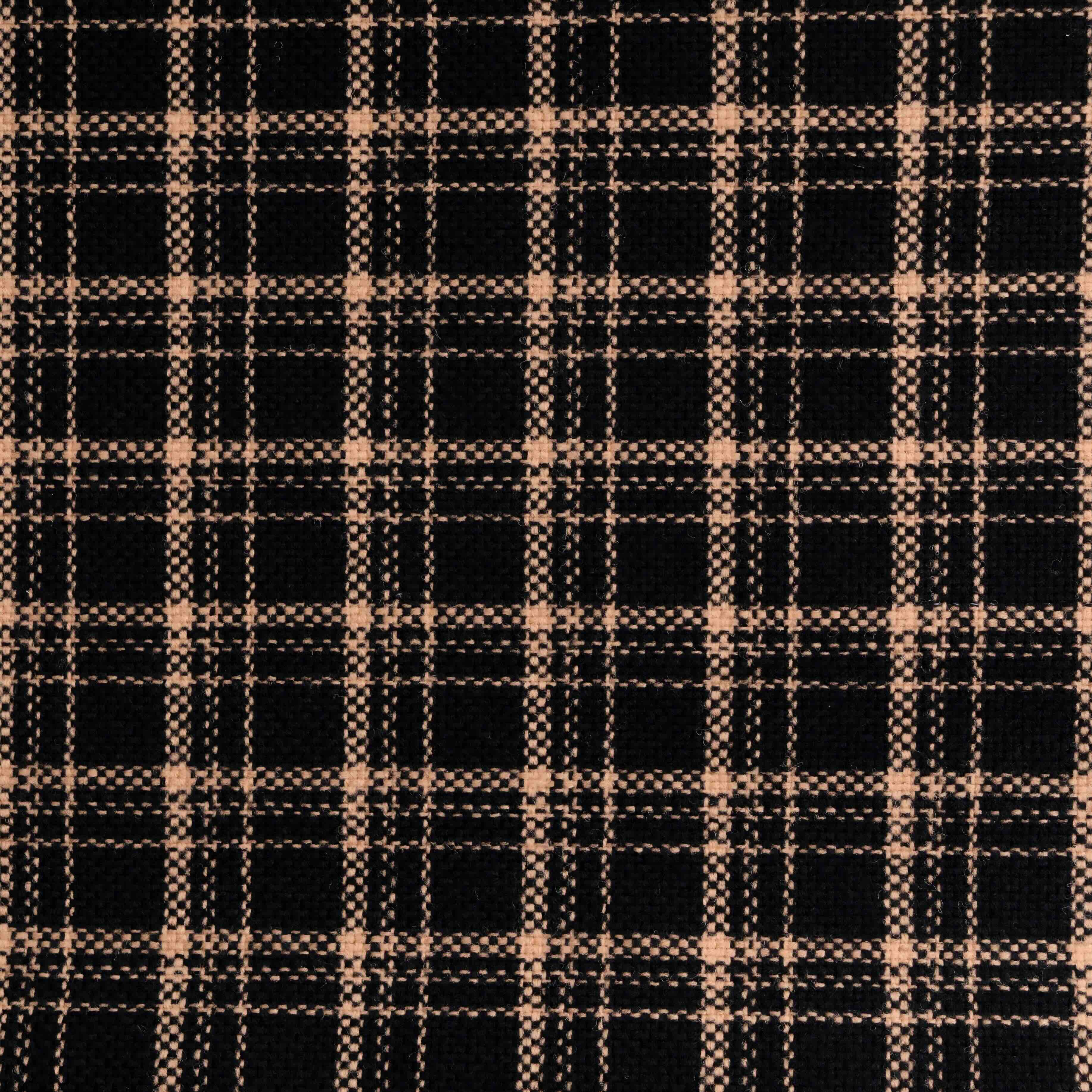 Fabric — BLACK/BROWN/RED