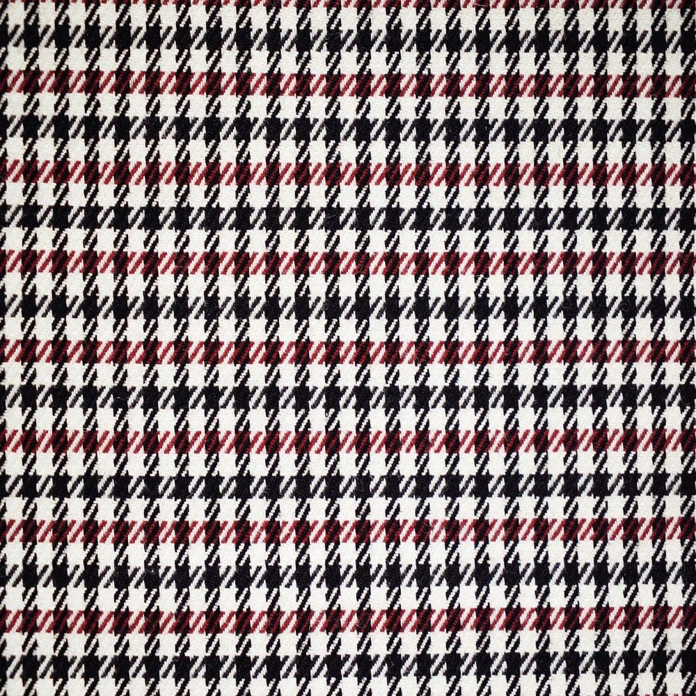 Fabric — BLACK/WHITE/RED