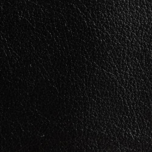 ITALIAN GENUINE LEATHER — Nero