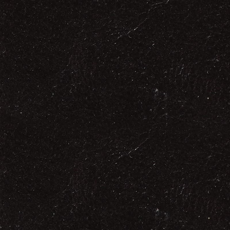 ITALIAN GENUINE LEATHER — Saddle Black
