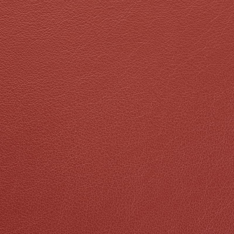 ITALIAN GENUINE LEATHER — BURNT-ROUGE