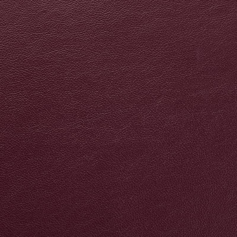 ITALIAN GENUINE LEATHER — PRUNE