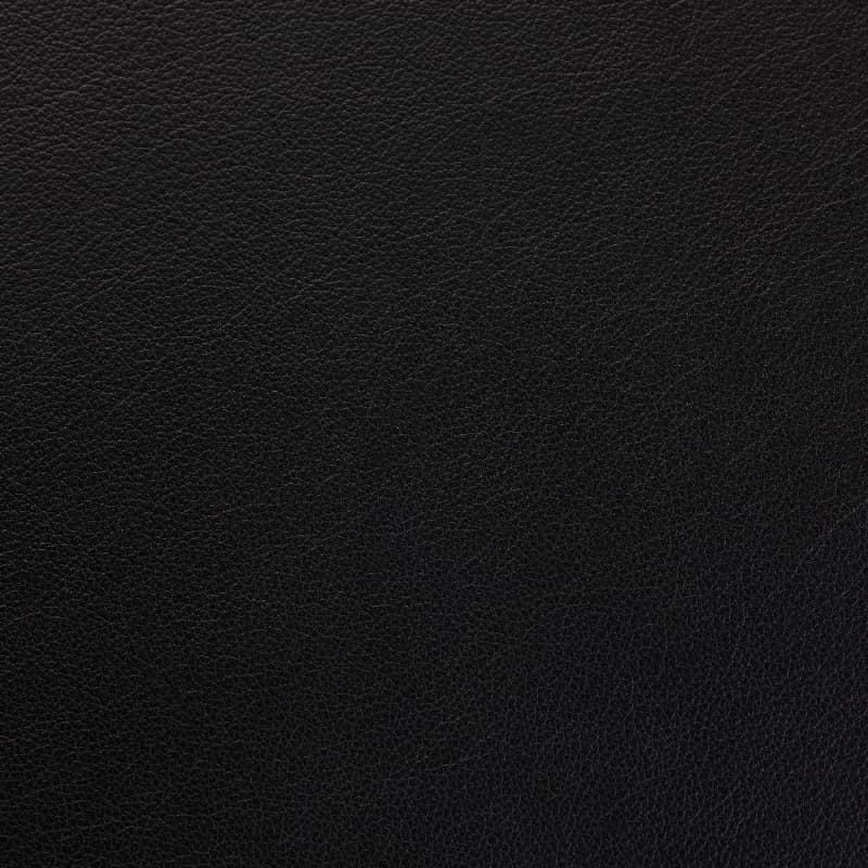 ITALIAN GENUINE LEATHER — BLACK